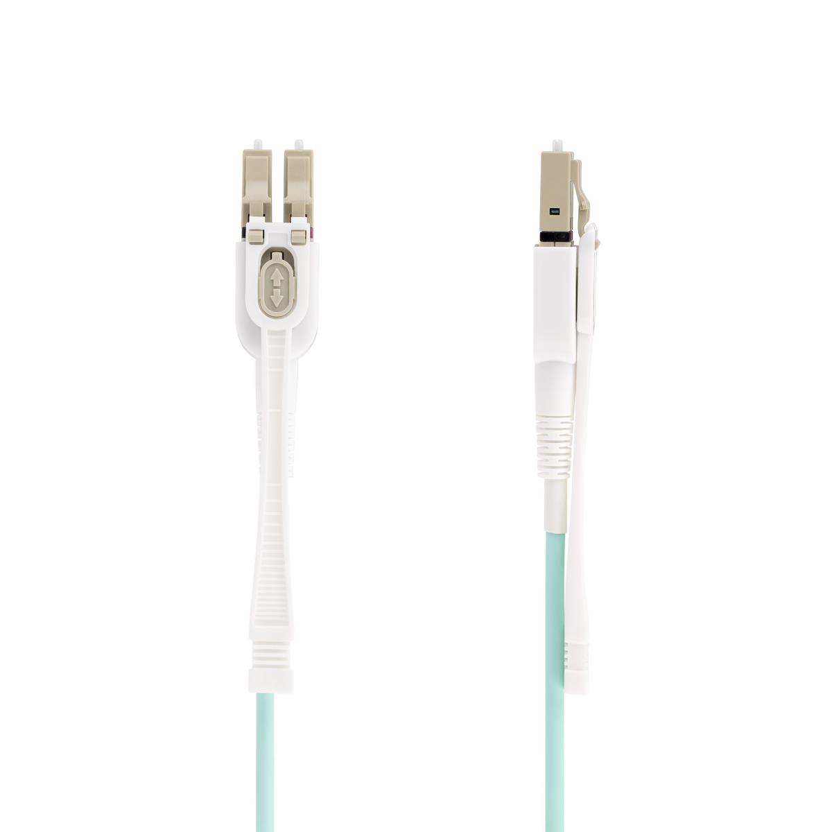 Om4 Fiber Optic Cable Lc To Lc Fiber Patch Cable - Blue 3m