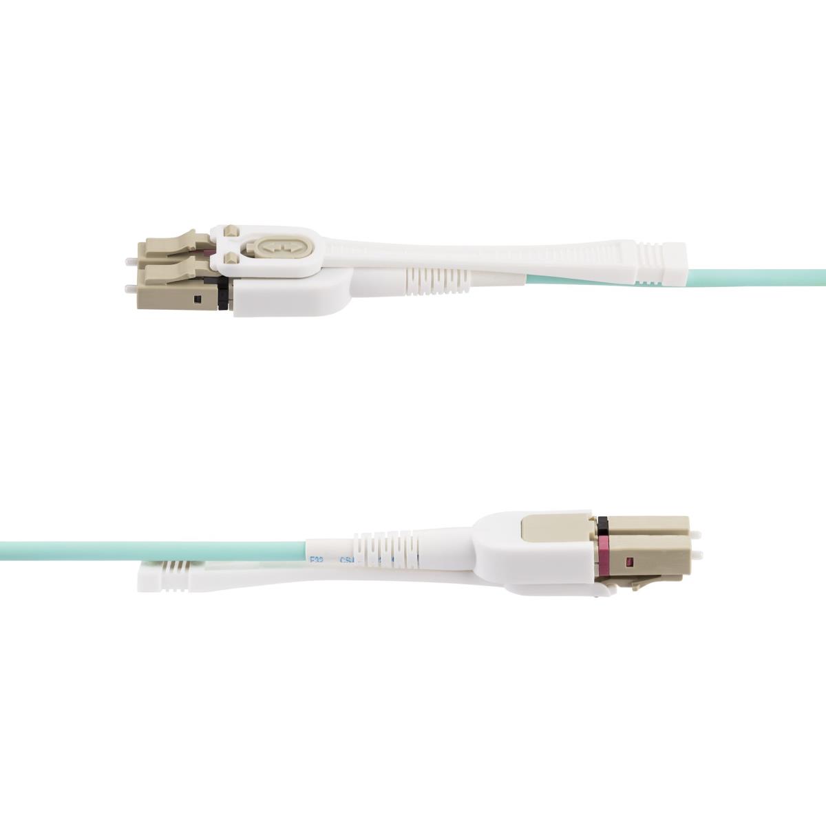 Om4 Fiber Optic Cable Lc To Lc Fiber Patch Cable - Blue 8m