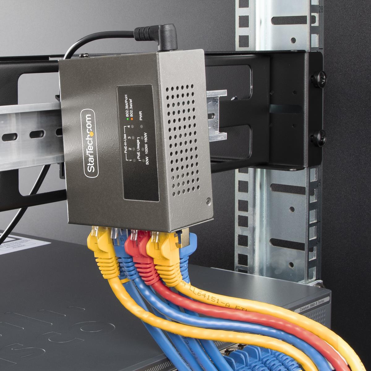Multi-gigabit Poe++ Injector - 4-port 5/2.5g Ethernet (nbase-t) Poe/poe+/poe++ (802.3af/802.3at/
