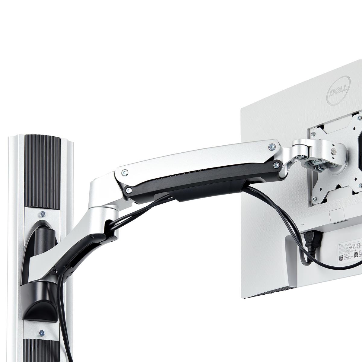 Wall Mount Workstation Vesa Mount For 32in Monitor (22lb/10kg) Fully Articulating Monitor Mount
