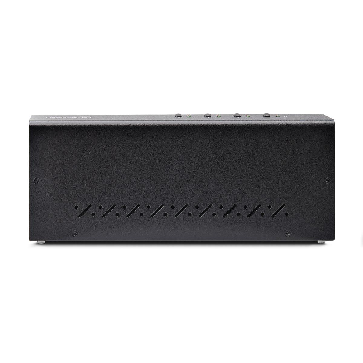 Dual-monitor DisplayPort KVM Switch - 4-port 4k 60hz 2x USB 5gbps Hub Ports 2x USB 2.0 Hid Ports