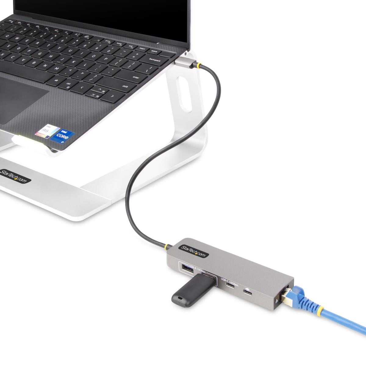 USB-c Hub 2.5GB 3-port Ethernet 100w Power Delivery Passthrough