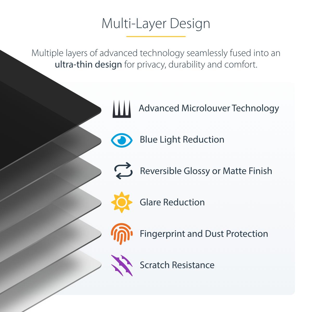 Privacy Screen - 15in - For MacBook Air Anti-glare Blue Light Filter