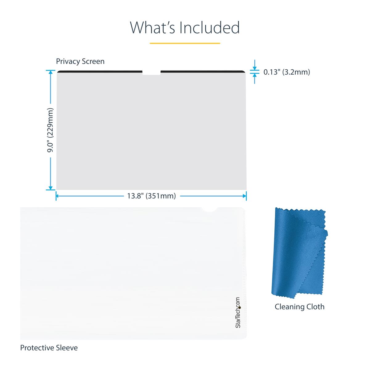 Privacy Screen - 16in - For MacBook Pro Anti-glare Blue Light Filter