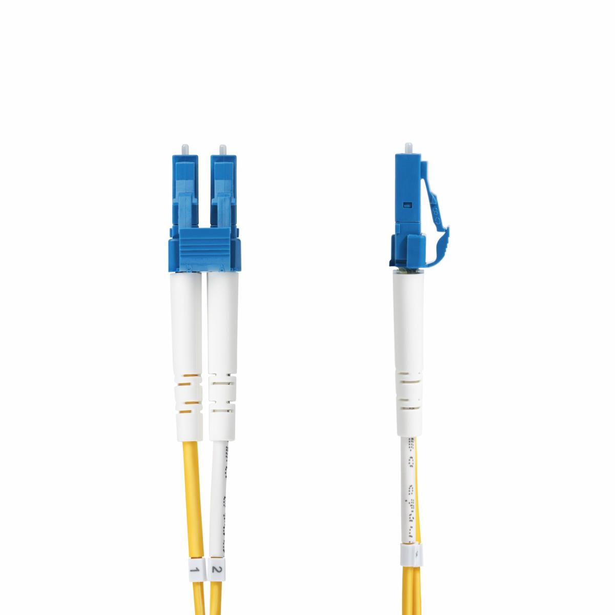 Fiber Optic Cable - Lc/lc Single Mode Os2/upc/duplex/lszh 7m