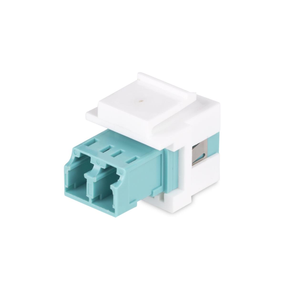 Lc To Lc Coupler Keystone Jack Lc/lc Fiber Keystone Coupler