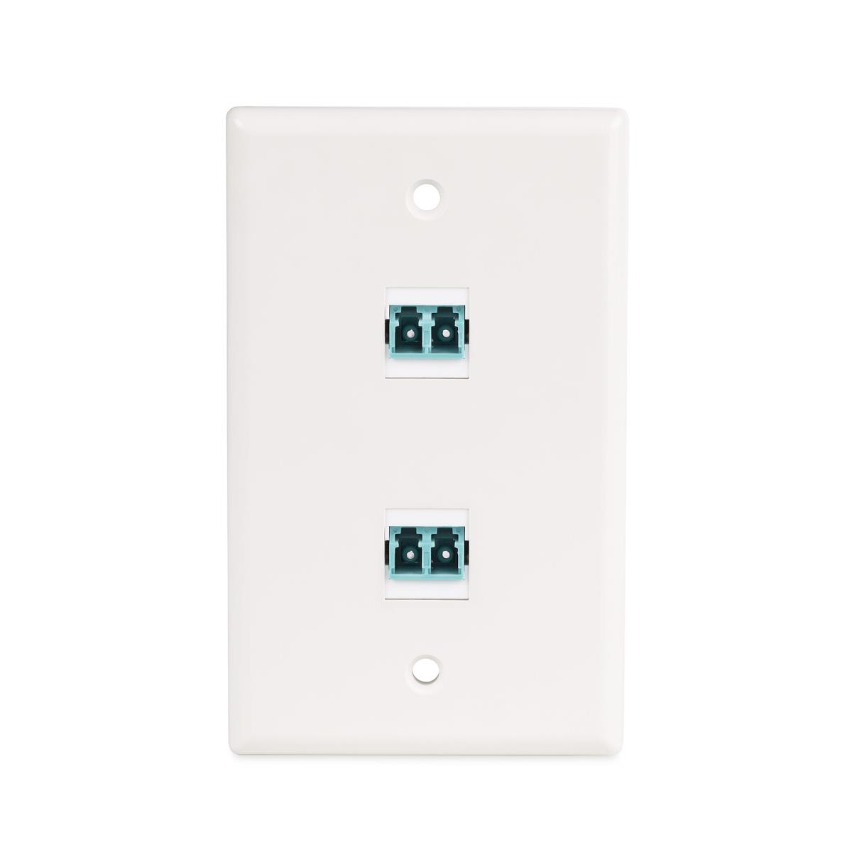 Lc To Lc Coupler Keystone Jack Lc/lc Fiber Keystone Coupler