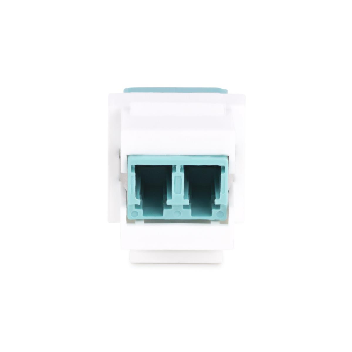Lc To Lc Coupler Keystone Jack Lc/lc Fiber Keystone Coupler