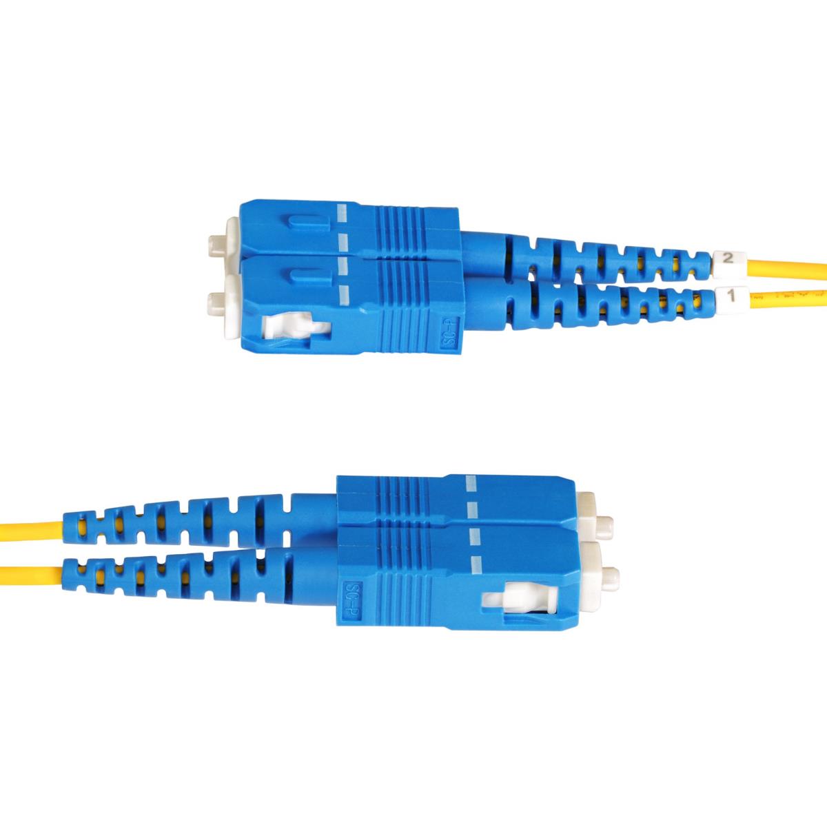 Fiber Optic Cable - Lc/sc Single Mode Os2/upc/duplex/lszh - 25m