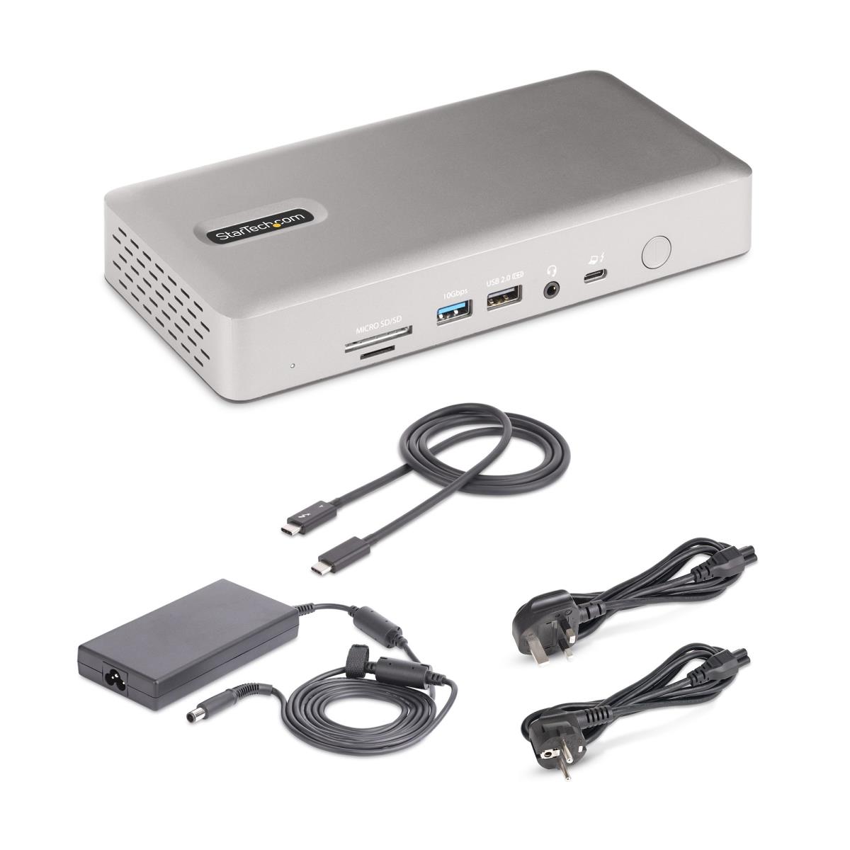 Multi-display Docking Station - Thunderbolt 4 Quad/triple/dual Monitor Dock 7x USB