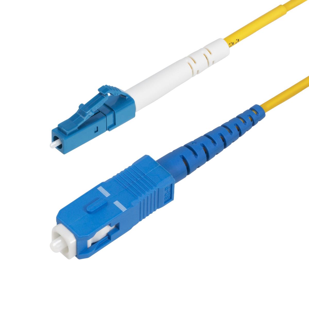 Fiber Optic Cable - Lc To Sc (upc) Os2 Single Mode Simplex 9/125 15m