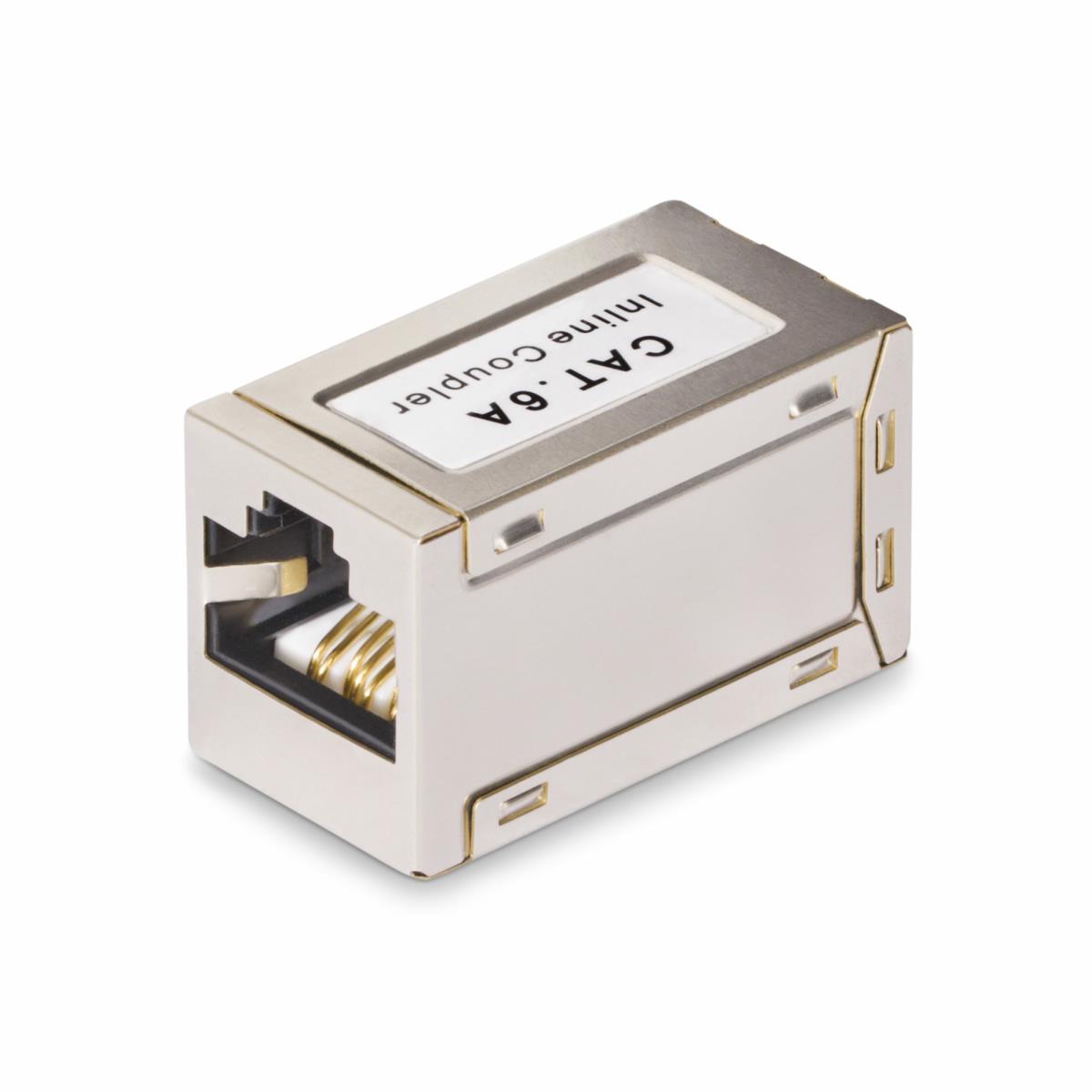 Coupler - Shielded Rj45 Coupler CAT6a Ethernet F/f