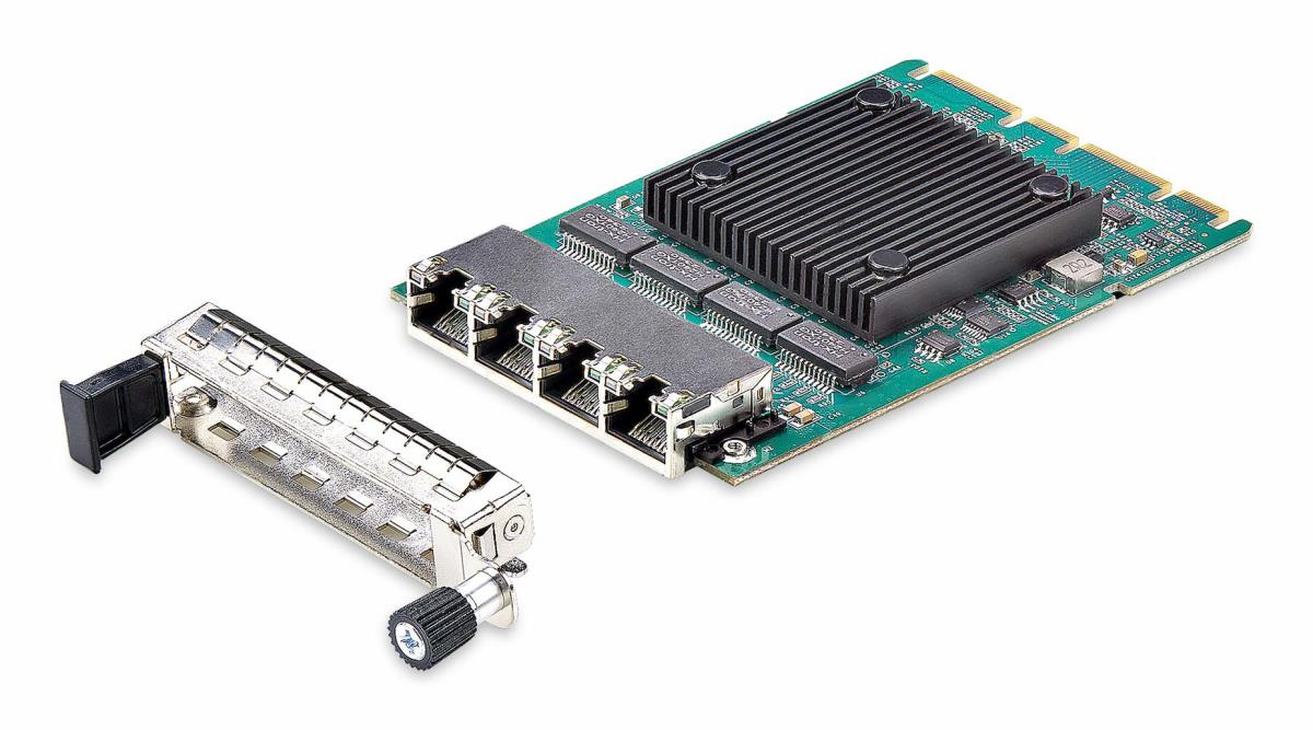 Server Network Card - 4-port Rj45 Gigabit Ocp 3.0 W/intel i350-am4, Sff 4c+ Compatible