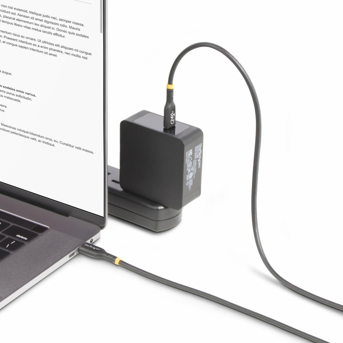 USB-c Cable USB-if Certified 240w Pd Epr/type-c Charger Cord