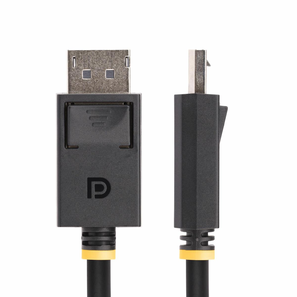 DisplayPort 2.1 Cable Vesa Certified Dp80 DisplayPort Cable W/uhbr20/hdr/dsc 1.2a/hdcp 2.2 1m