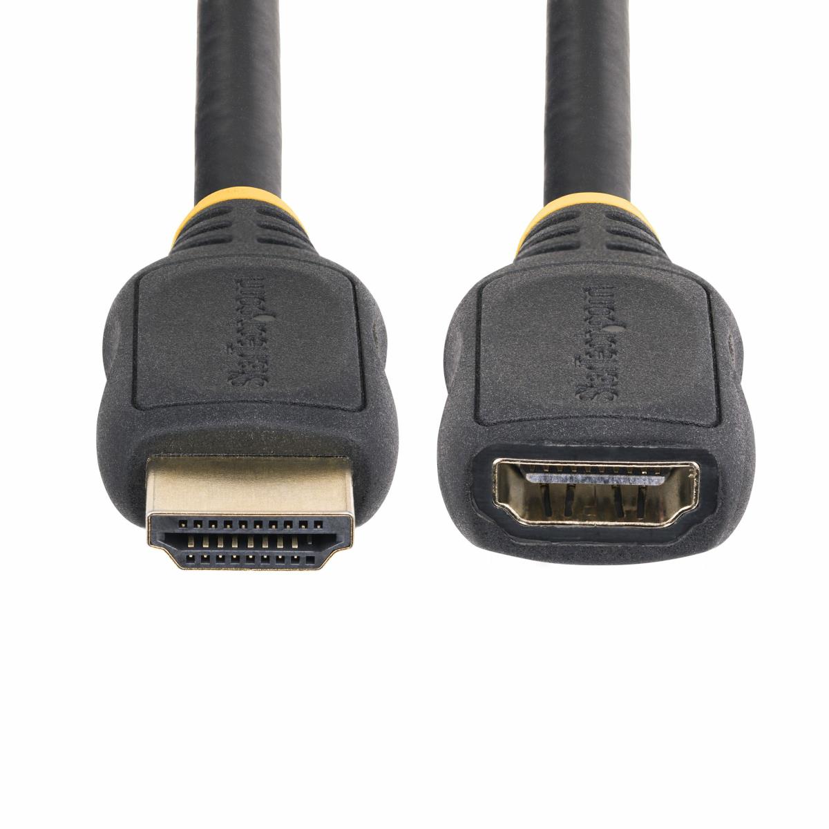 Hdmi Extension Cable M/fport Saver Cord/hdmi 2.0/4k 60hz 18in