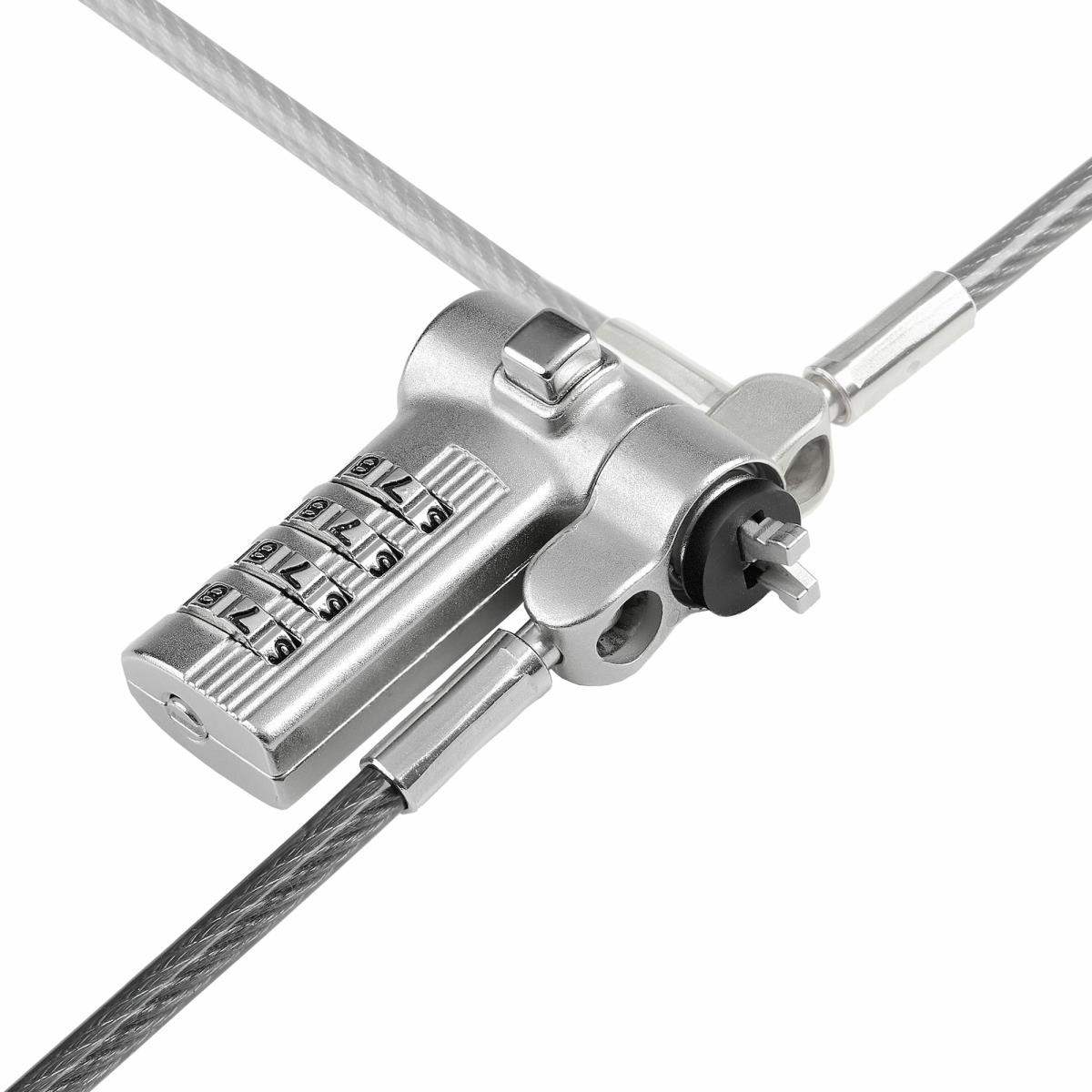 Universal Laptop Lock - Serialized Security Cable 2m 25-pack