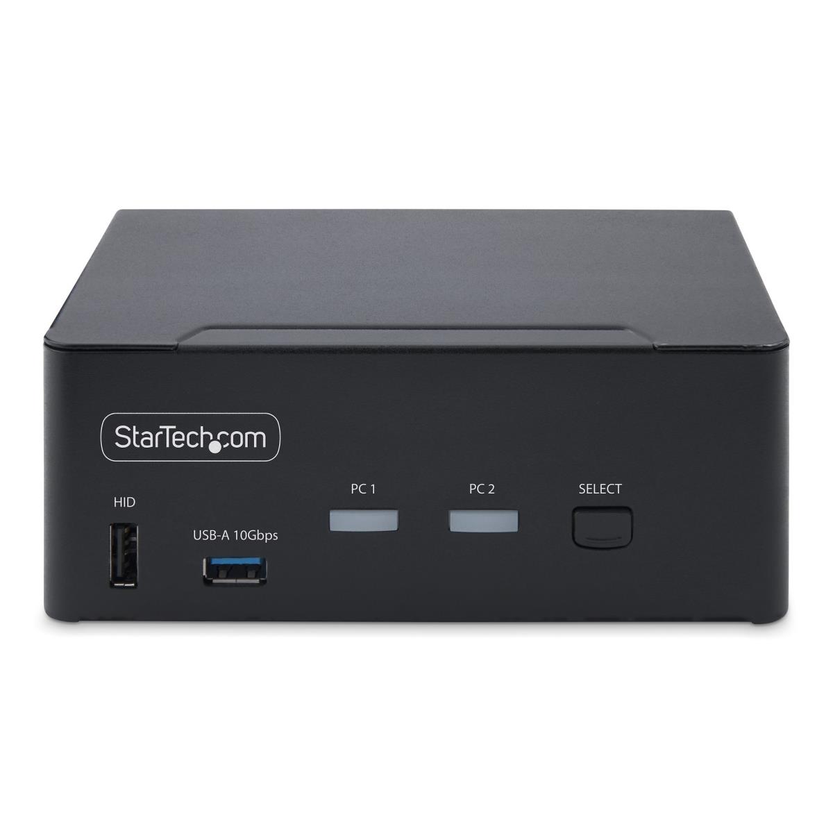 KVM Switch - 2-port Dp 1.4 Dual-monitor DisplayPort KVM