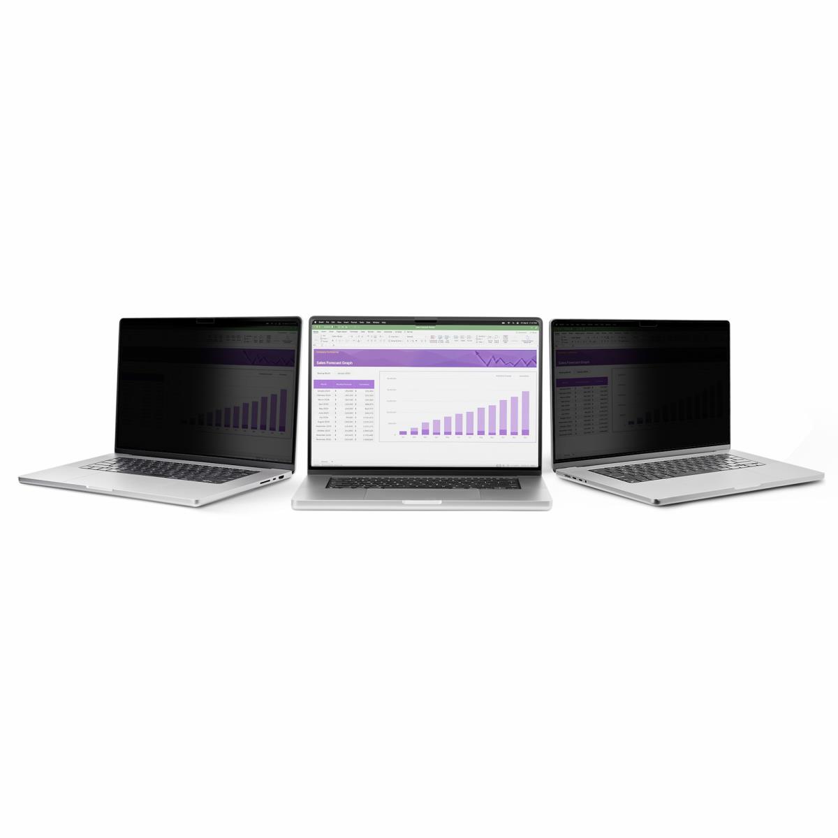 Laptop Privacy Screen - 15.6in Anti-glare Blue Light Filter