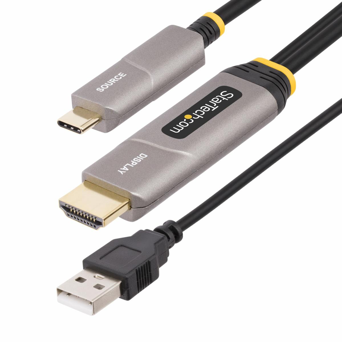 USB-c To Hdmi 2.0 Active Optical Cable (aoc), 4k 60hz, Cl3 Rated, Unidirectional USB Type-c To Hdmi Adapter Cable 9.1m