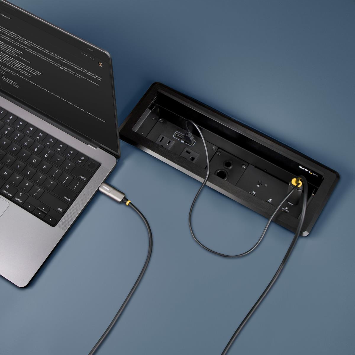 USB-c To Hdmi 2.0 Active Optical Cable (aoc), 4k 60hz, Cl3 Rated, Unidirectional USB Type-c To Hdmi Adapter Cable 9.1m