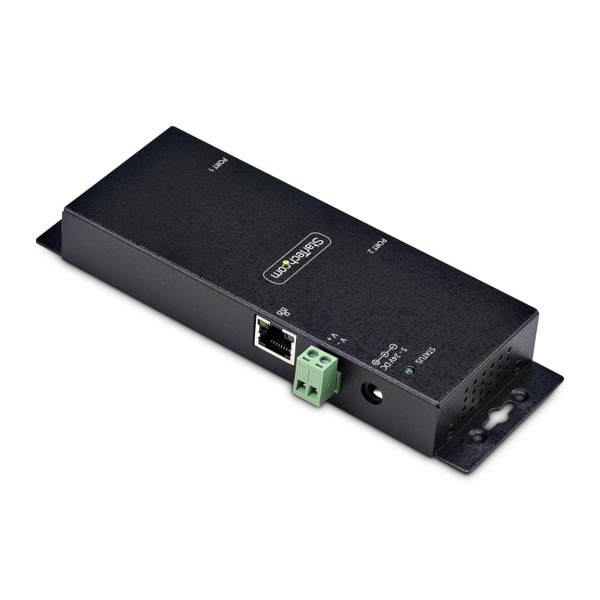 Serial To Ethernet Adapter - 2-port Ip Serial Device Server For Rs232 Devices