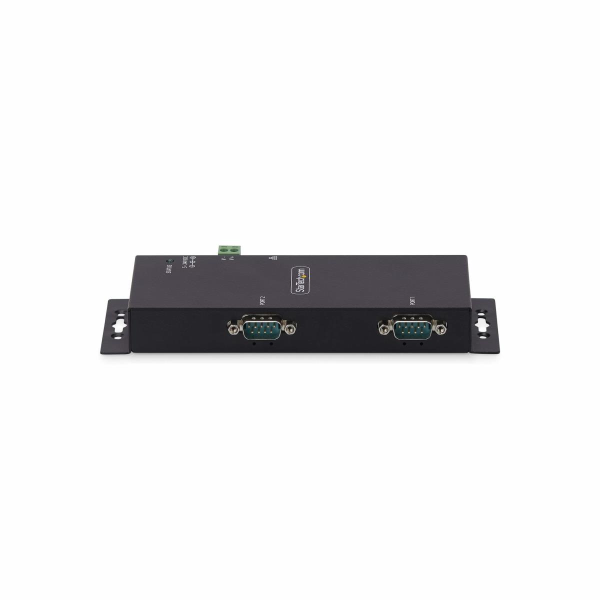 Serial To Ethernet Adapter - 2-port Ip Serial Device Server For Rs232 Devices