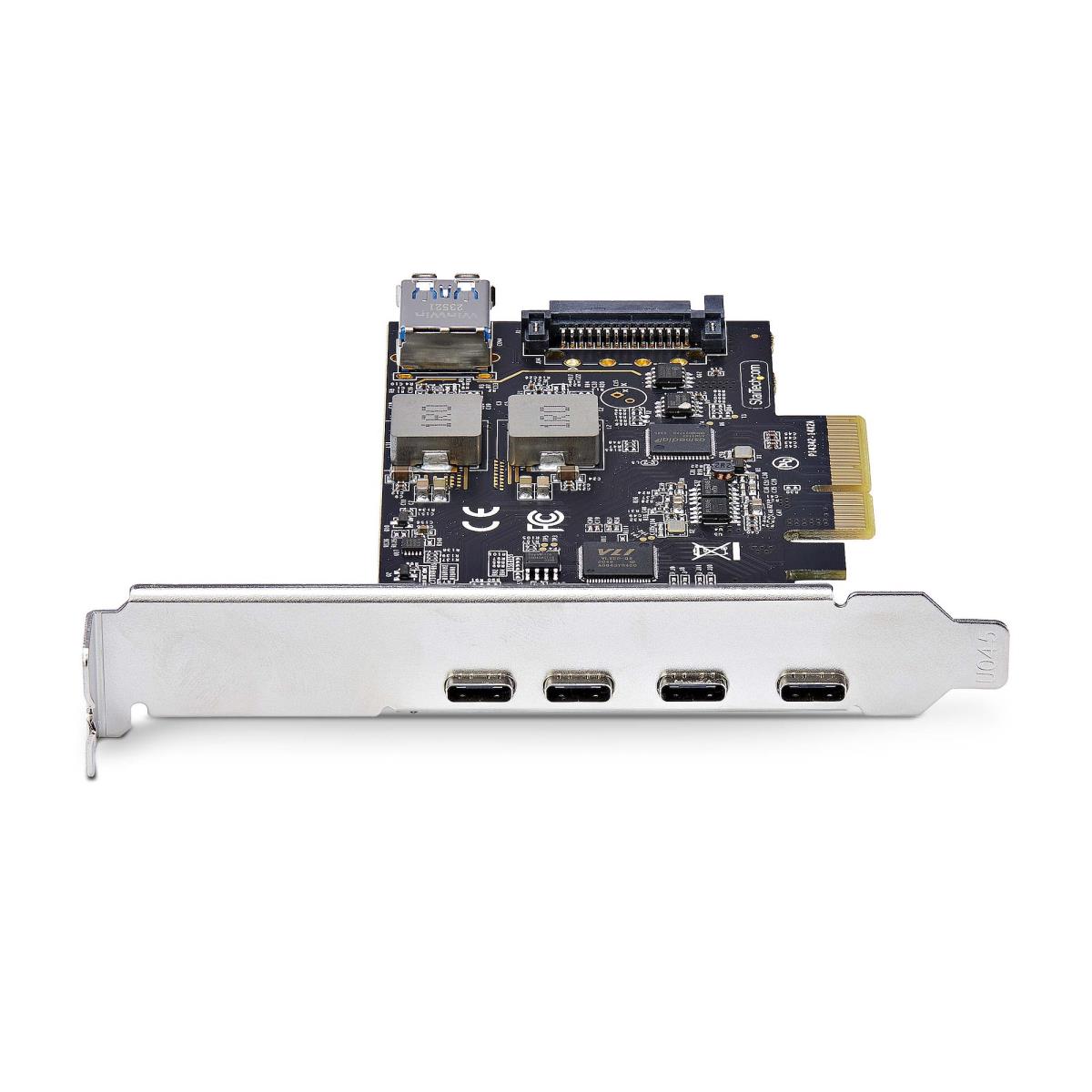 Expansion Card - 5-port USB Pci-e Card 10gbps - 4x USB-c/1x USB-a