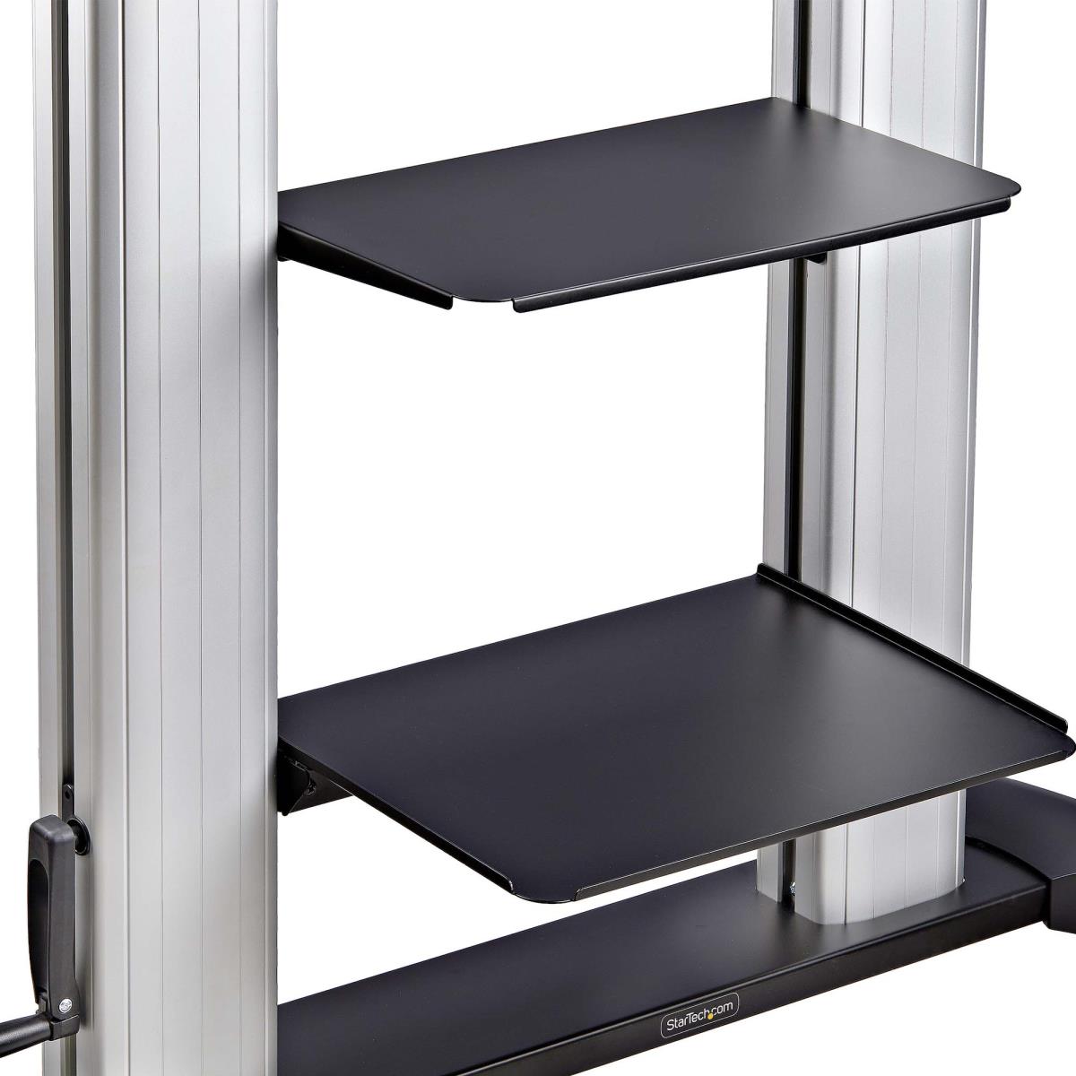 Rolling Tv Cart Portable Mount - Up To 100in/100kg Mobile Troll