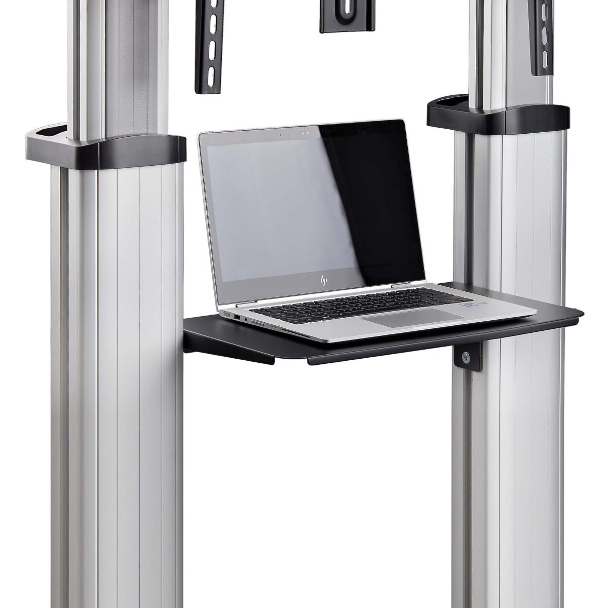 Rolling Tv Cart Portable Mount - Up To 100in/100kg Mobile Troll
