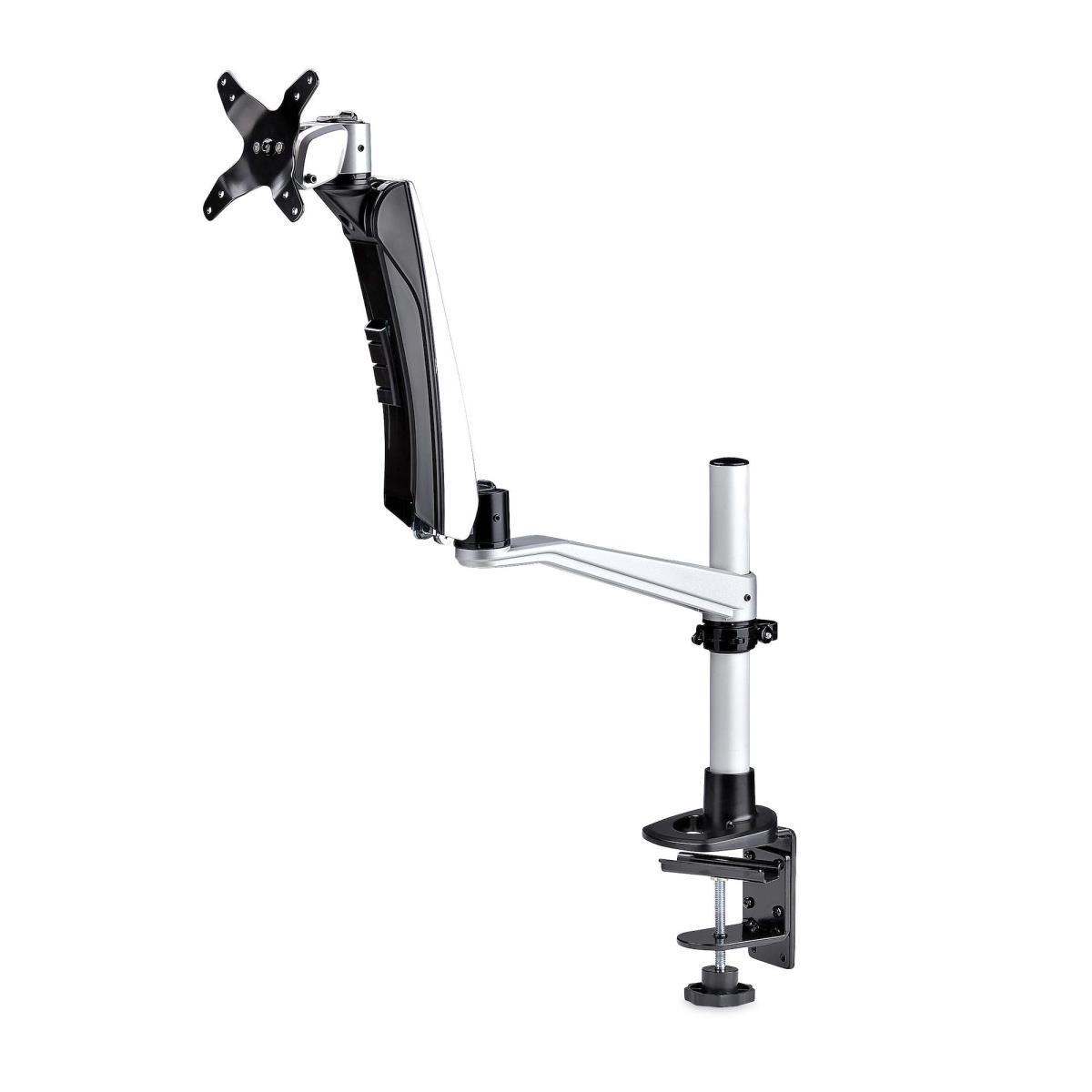 Monitor Desk Mount - 27/30in Screen C-clamp/grommet
