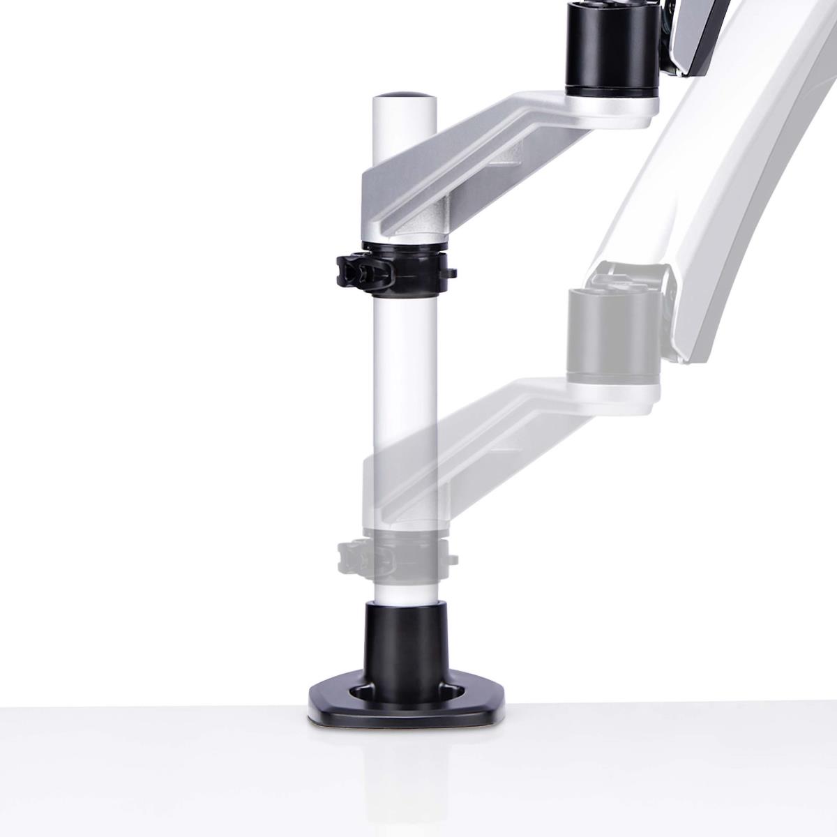Monitor Desk Mount - 27/30in Screen C-clamp/grommet