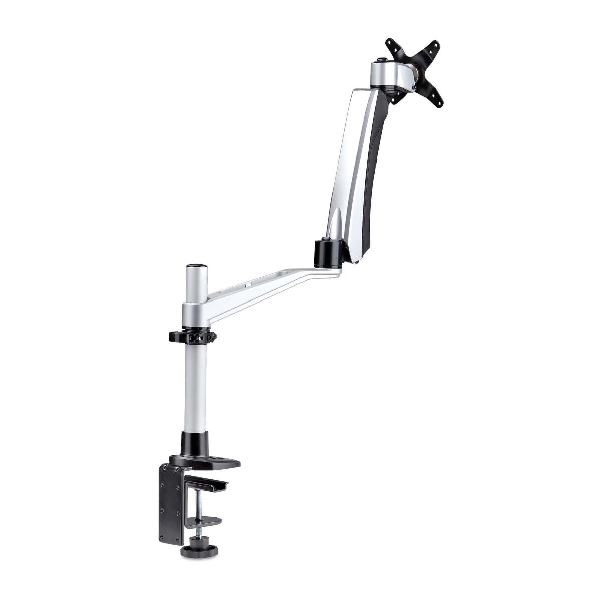 Monitor Desk Mount - 27/30in Screen C-clamp/grommet