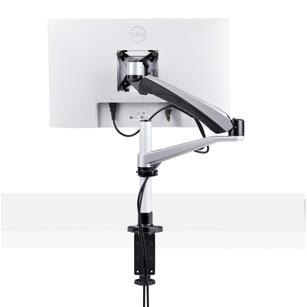 Monitor Desk Mount - 27/30in Screen C-clamp/grommet