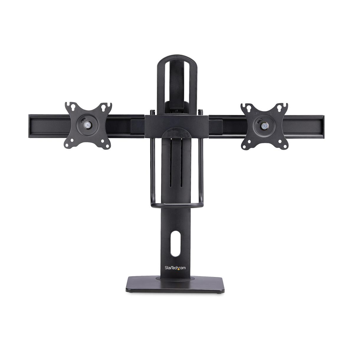 Crossbar Dual Monitor Stand - Double 27inch Screens Vesa Mount