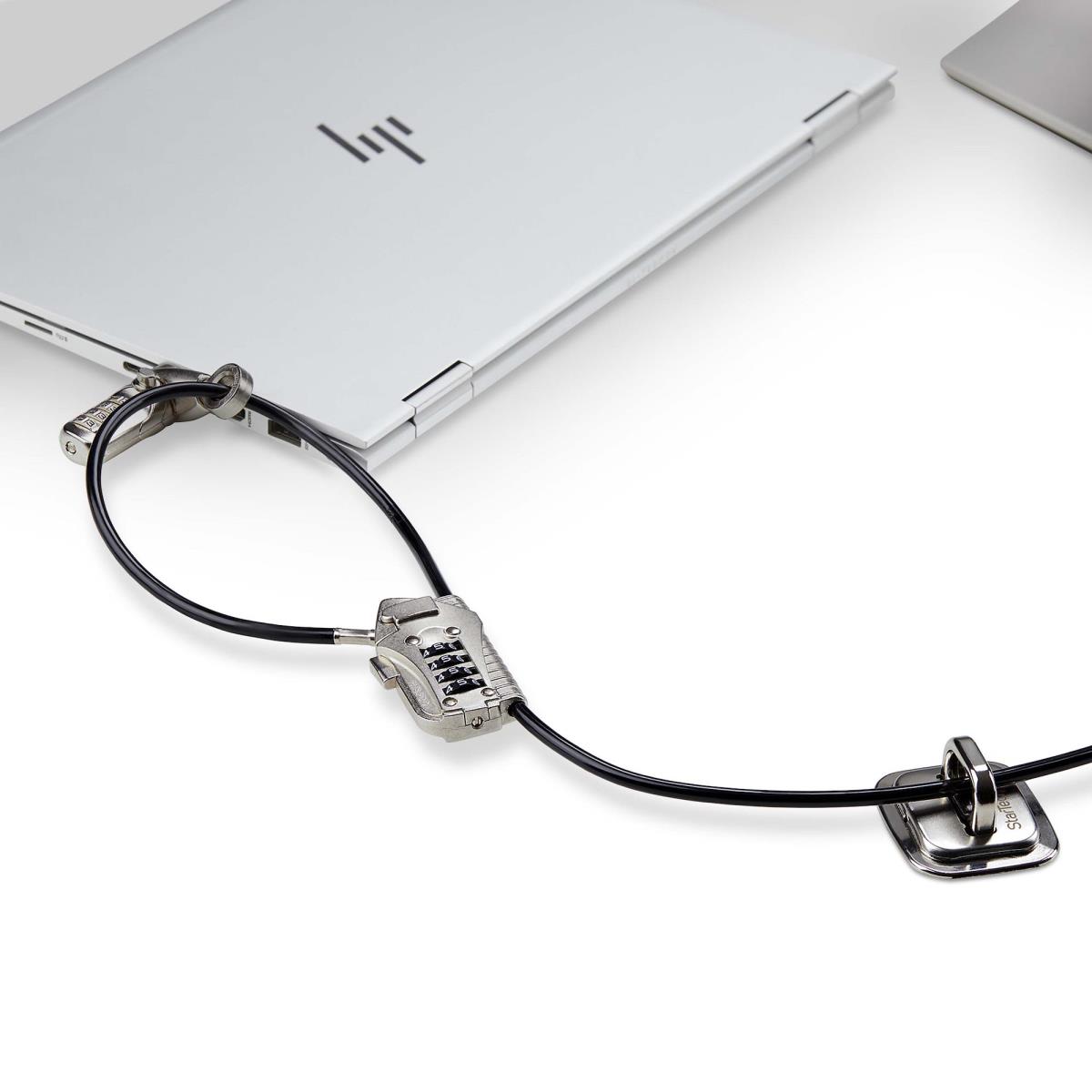 Computer  Peripheral Lock Kit Laptop/desktop 9.8ft Cable
