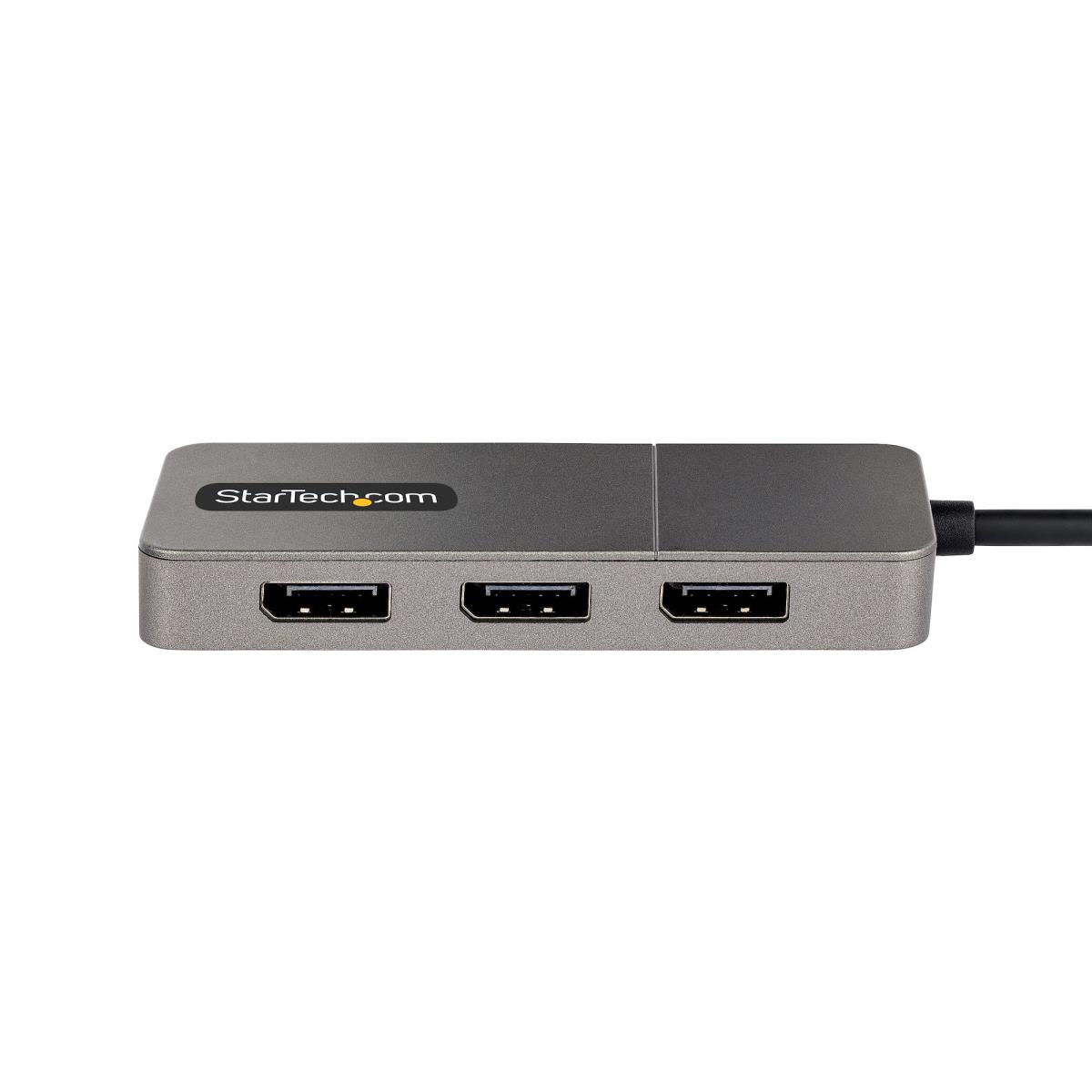 USB-c To Triple Dp Mst Hub - DisplayPort 1.4 4k 60hz