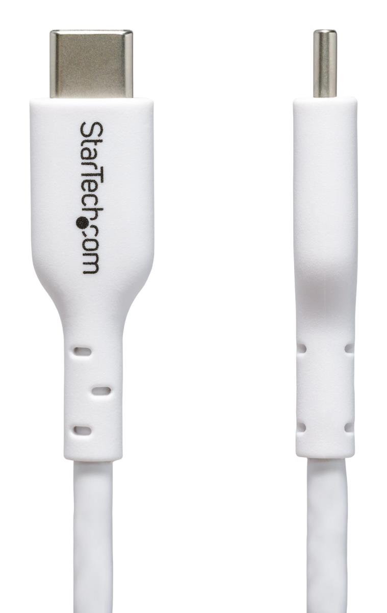 USB-c Charging Cable, Charge & Sync, 60w (3a) Pd, USB 2.0 Laptop Charger Cable - White USB C Charging Cord 2m