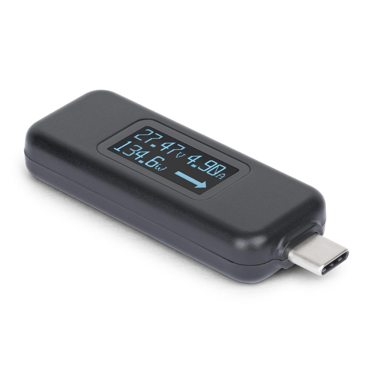 USB-c Power Tester, Digital Multimeter, Bi-directional Voltage And Current Meter, Up To 240w Pd Epr, Portable USB-c Cable And Port Power Meter Tester