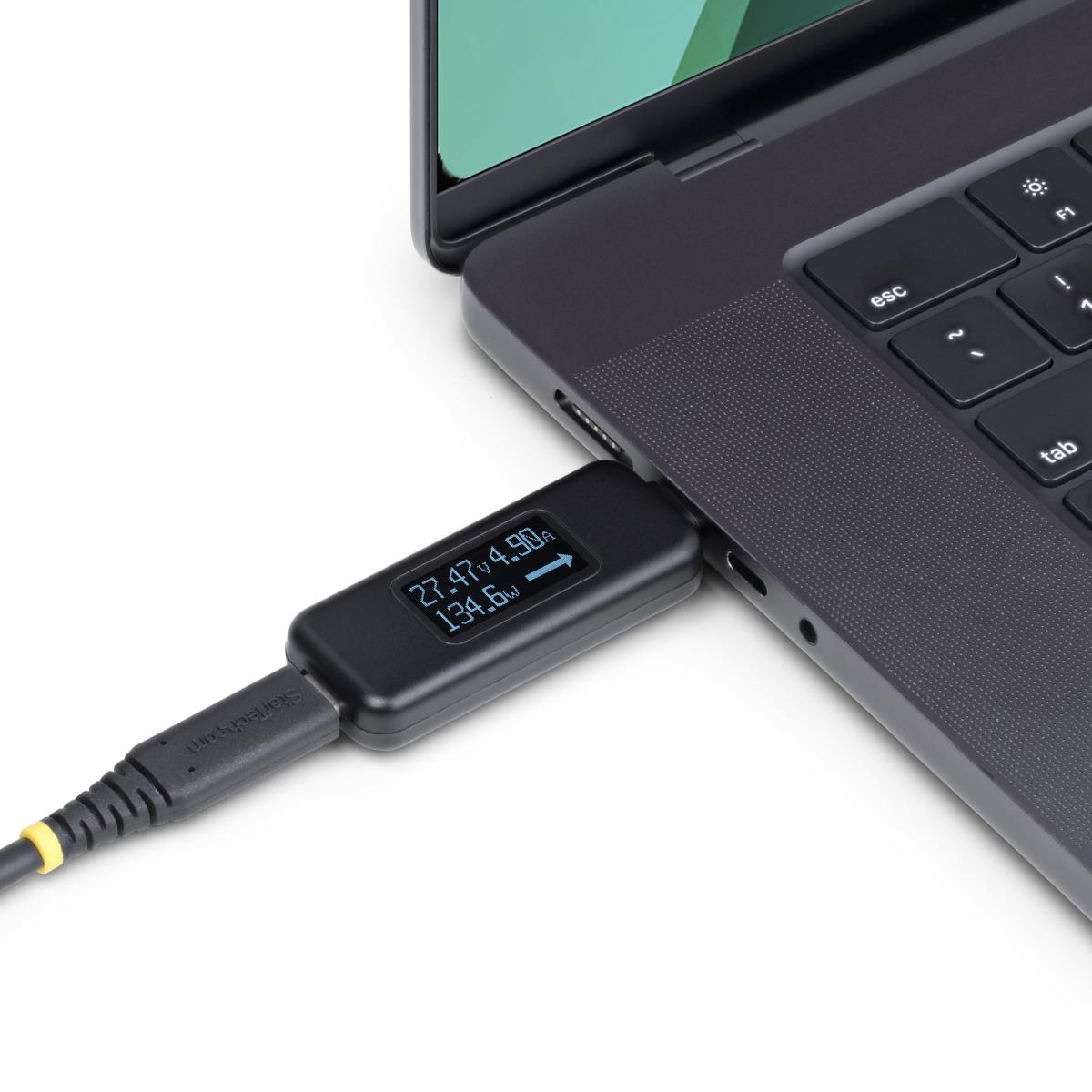 USB-c Power Tester, Digital Multimeter, Bi-directional Voltage And Current Meter, Up To 240w Pd Epr, Portable USB-c Cable And Port Power Meter Tester