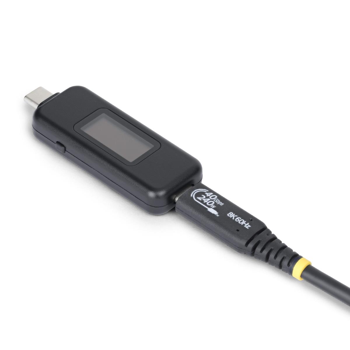 USB-c Power Tester, Digital Multimeter, Bi-directional Voltage And Current Meter, Up To 240w Pd Epr, Portable USB-c Cable And Port Power Meter Tester