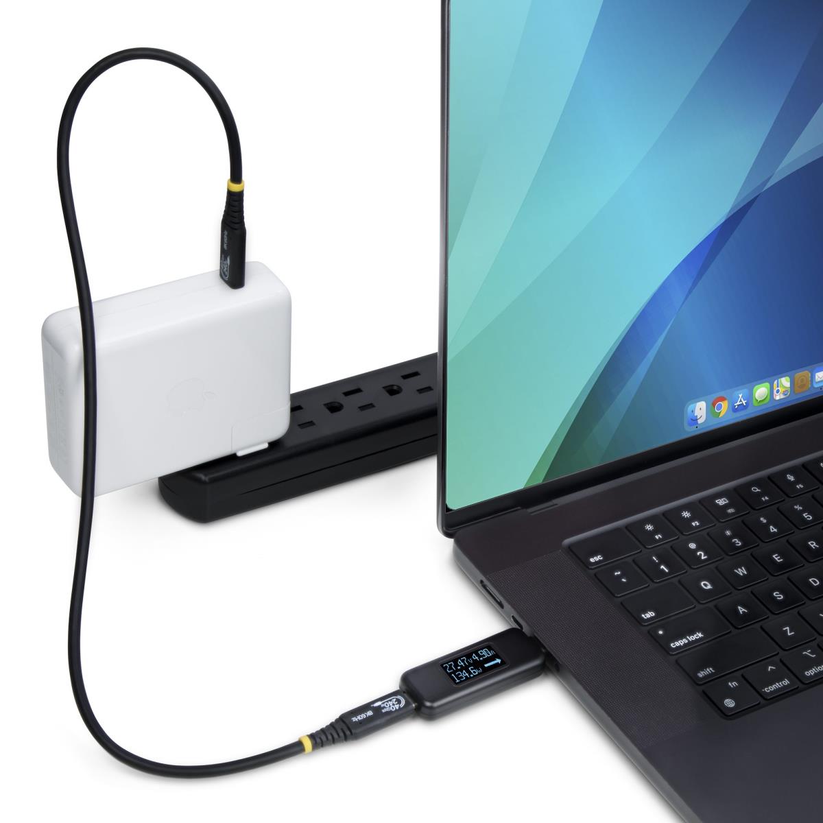 USB-c Power Tester, Digital Multimeter, Bi-directional Voltage And Current Meter, Up To 240w Pd Epr, Portable USB-c Cable And Port Power Meter Tester