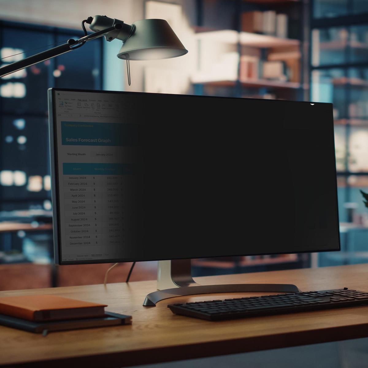 Privacy Screen Dell P3424we 21:9 Double-sided Filter Taa