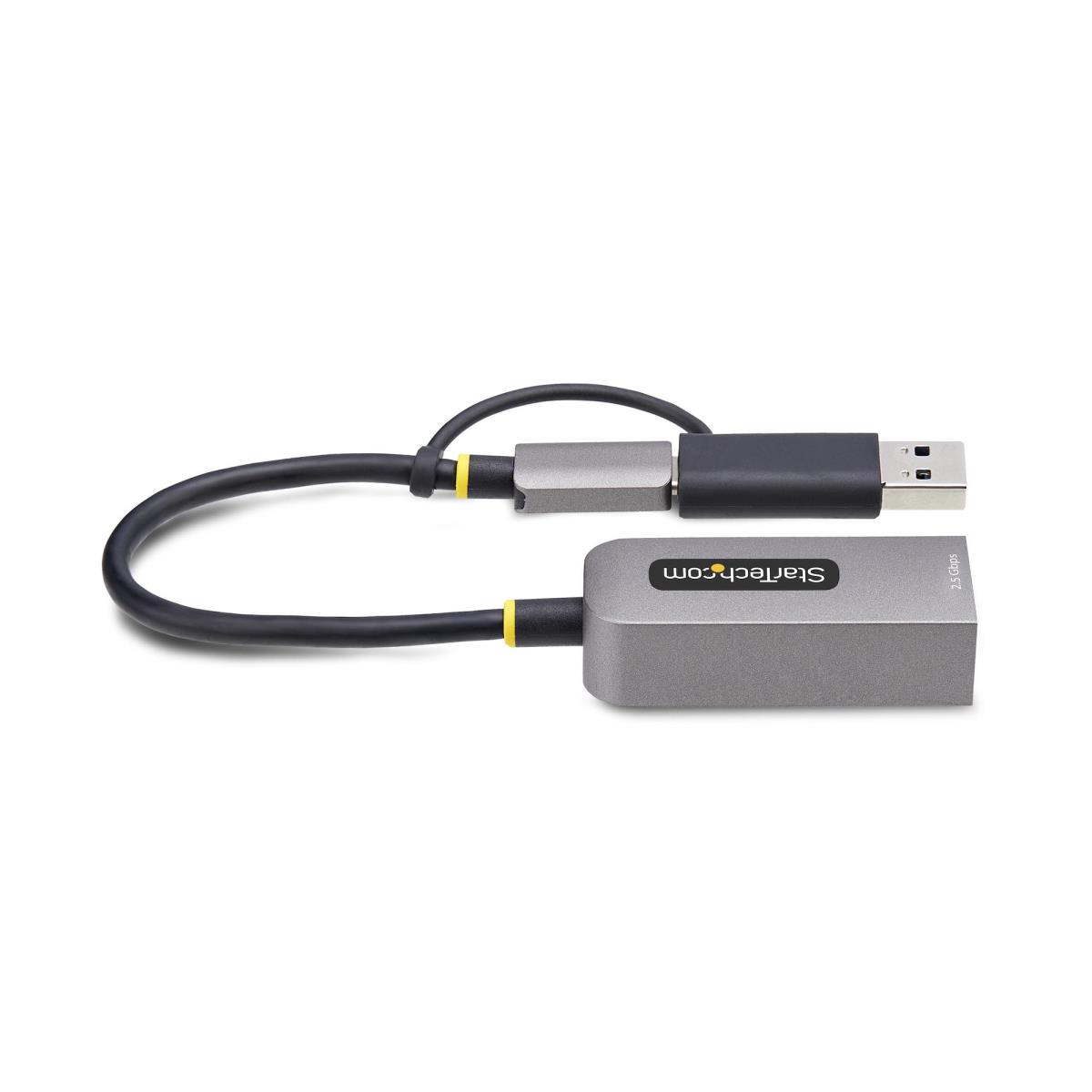 Ethernet Adapter - USB 3.0 Type-c To 2.5 Gigabit W/USB-a Convert