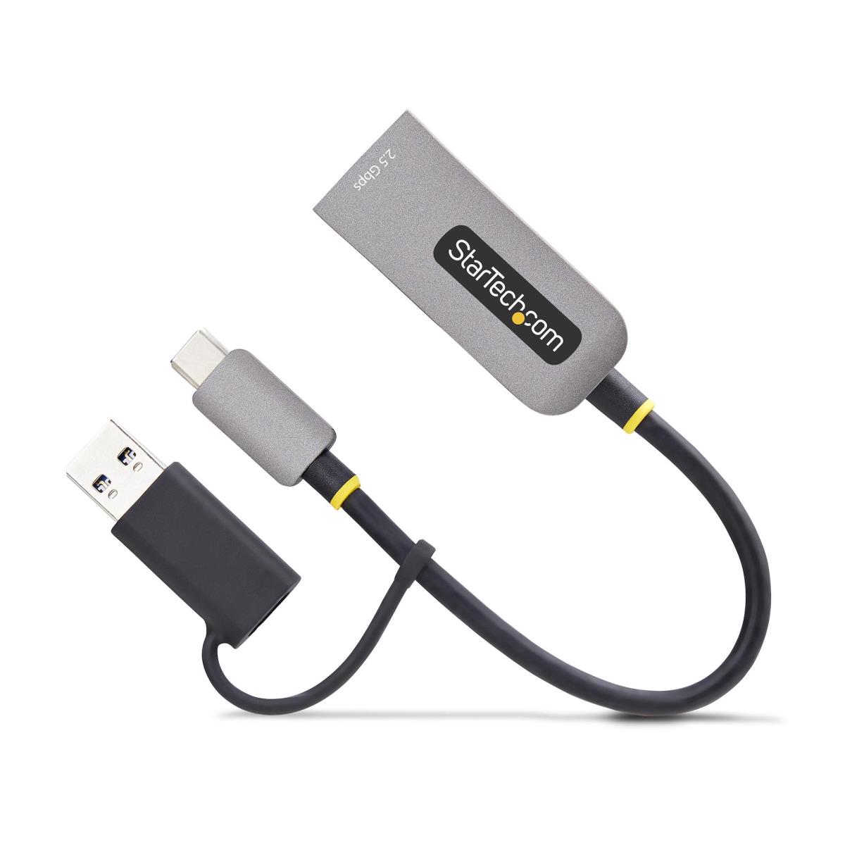 Ethernet Adapter - USB 3.0 Type-c To 2.5 Gigabit W/USB-a Convert