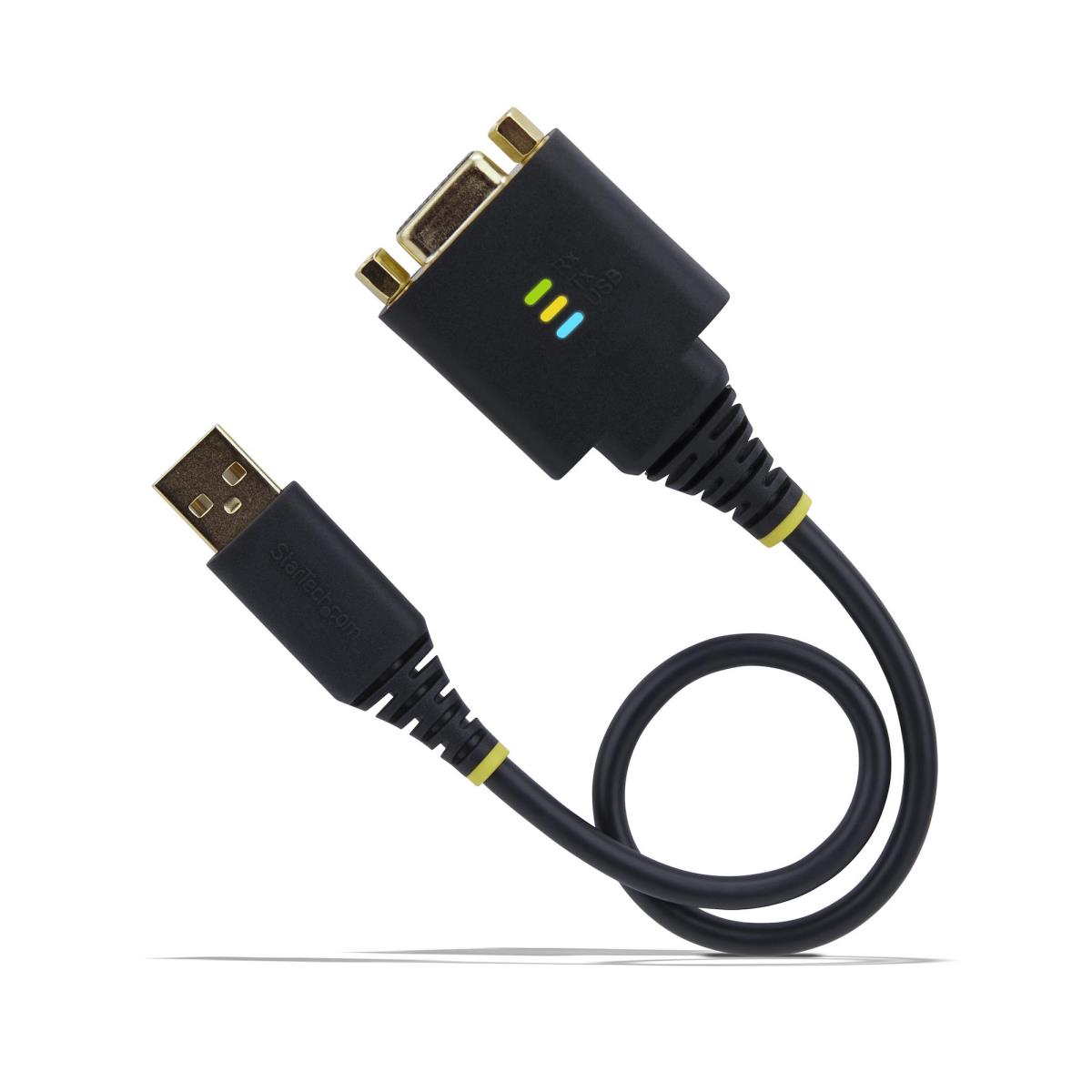 USB To Null Modem Serial Cable 1ft/30cm