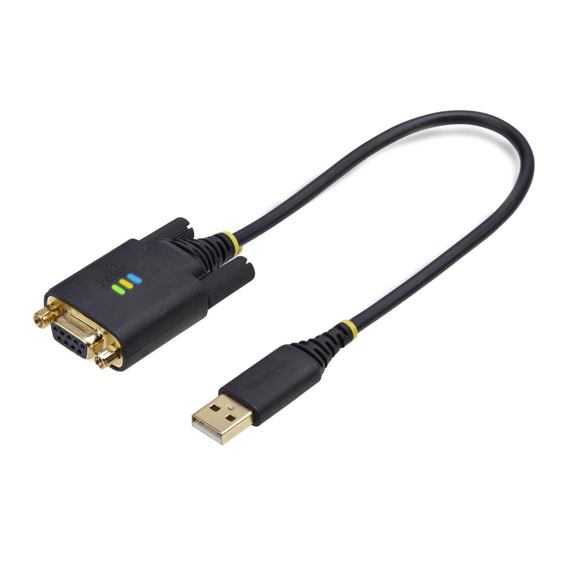 USB To Null Modem Serial Cable 1ft/30cm