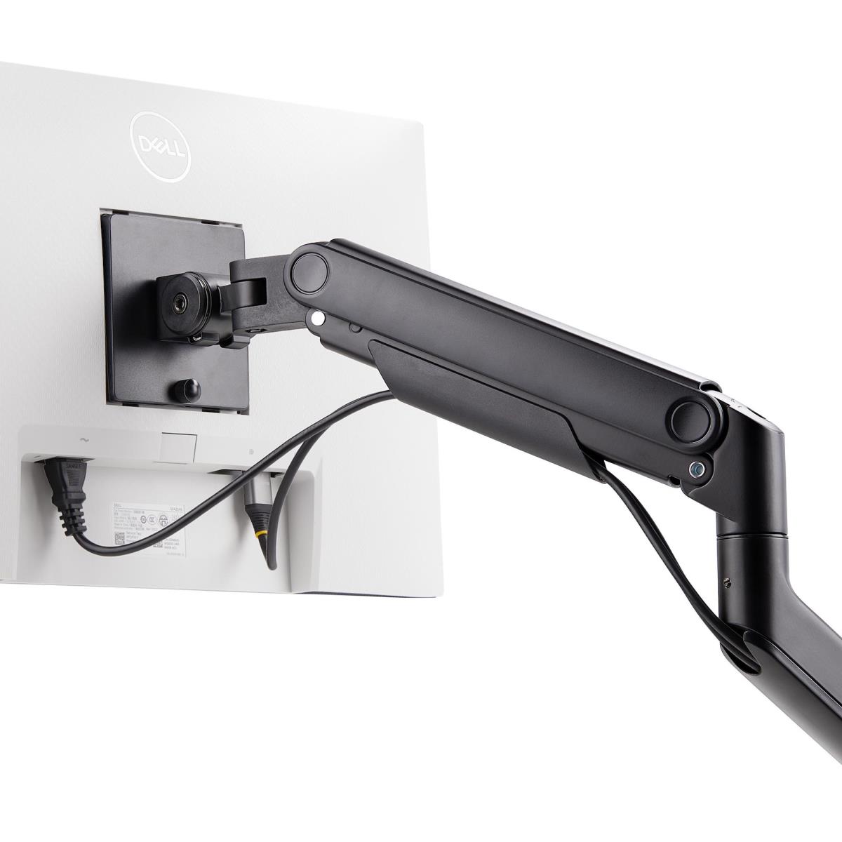 Monitor Desk Mount For Up To 49in Ultrawide Curved Screens Max 44lb - Mechanical Spring Arm - C-clamp/grommet - Tool-less Adjustment