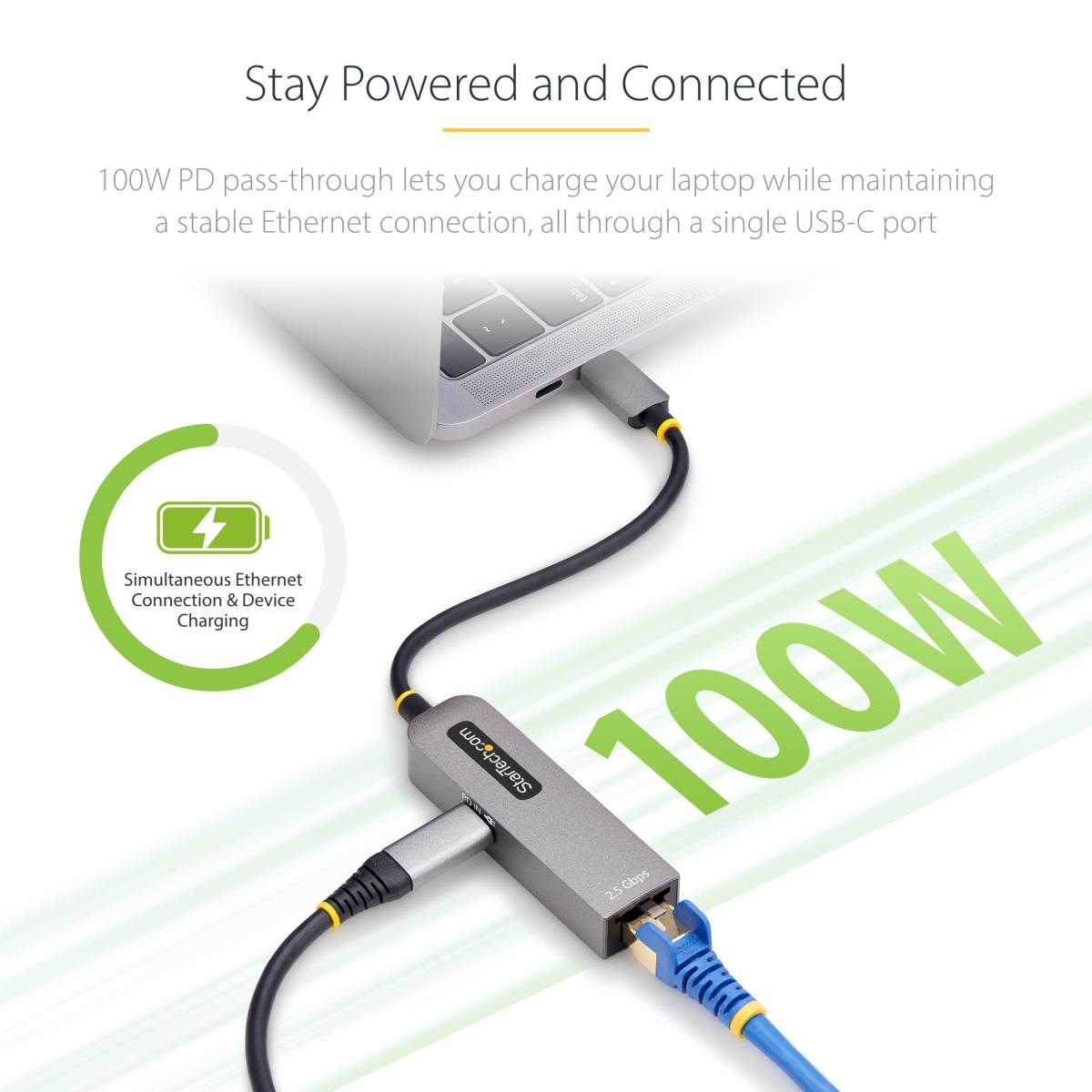 USB 3.0 Type-c To 2.5 Gigabit Ethernet Adapter