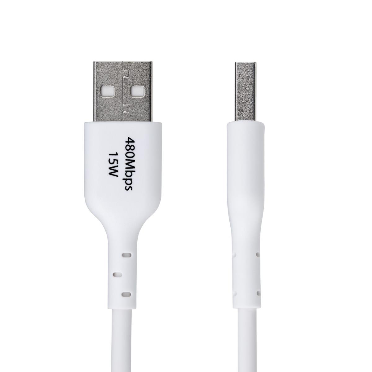 USB-a To USB-c Cable Charger Cord USB 2.0 Data Transf 2m White